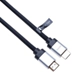 8K HDMI Cable 2.1 2M Ultra HD High Speed Braided Lead 48Gbps Supports 8K@60Hz, 4K@120Hz, UHDTV 7680 × 4320 for TV, Monitor, PC Compatible with Samsung QLED TV, PS5 PS4, XBOX X/S, Fire TV