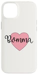 Coque pour iPhone 14 Plus Simple Bomma Flammish Grandmother Grandma Rose Heart Bomma