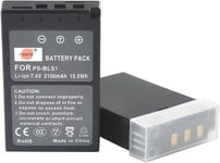 2-Pack Rechange Batterie pour Olympus PS-BLS1 BLS-1 E-400 E-410 E-420 E-450 E-600 E-620 E-P1 E-P2 E-P3 E-PL1 E-PL3 E-PM1