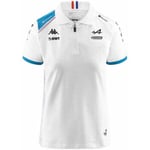 T-shirt Kappa  Polo Acrew BWT Alpine F1 Team 2023  Blanc