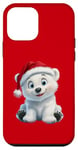 Coque pour iPhone 12 mini Holiday Polar Bear