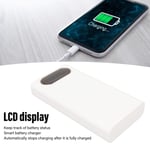 22.5W Fast Charging Diy Power Bank Box 6X21700 Battery Charger Outer Case Whit