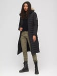 Superdry Fuji Hooded Longline Puffer Coat