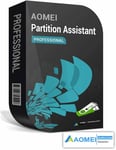 AOMEI Partition Assistant Pro for Windows 10 11 Lifetime 1 PC Licence 32gb USB