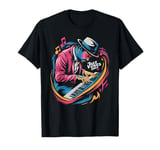 Jazz Vibes Only Piano Musician Energy T-Shirt