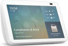 Amazon Echo Show 8 (2Nd Gen.), Amazon Alexa, Rektangel, Hvit, 20,3 Cm (8"), 1280 X 800 Piksler, 13 Mp