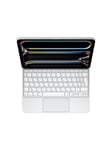 Apple Magic Keyboard - keyboard and folio case - with trackpad - QWERTY - Russian - white Input Device - Näppäimistö & Foliosetti - Venäläinen - Valkoinen