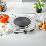 Hot Plate Electric Cooker Single Portable Powerful Table Top Hob 1500 W Geepas