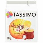 Tassimo Morning Cafe Coffee Pods (Pack of 5, 80 pods in total, 80 servings)