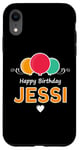 iPhone XR Happy Birthday saying Jessi Case