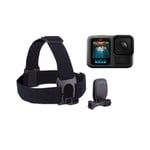 GoPro HERO13 Black + GoPro HeadStrap / QuickClip FA13 Mount