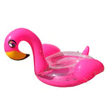 BLUE SKY - Bouée Géante Flamant Rose - Gonflable - 069793 - Rose - Plastique - 175 cm x 103 cm - Jeu de Plein Air - Piscine - Chevauchable - avec Poignet - XXL - À Partir de 14 Ans