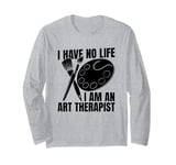 Healing Creative - Therapy Art Therapist Long Sleeve T-Shirt