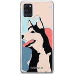 Babaco ERT GROUP mobile phone case for Samsung A21s original and officially Licensed pattern Dogs 001 optimally adapted to the shape of the mobile phone, partially transparent