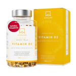 Vitamin D3 [2000 IU] - with Extra Virgin Olive Oil for Optimum Absorption - High Strength Vitamin D Supplement - Contributes to Bone, Muscle and Immune Function - 365 Vitamin D Capsules