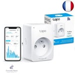 Tapo Prise Connectée WiFi, Suivi de consommation, 16A Type E, compatible avec 