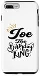 Coque pour iPhone 7 Plus/8 Plus Joe The Birthday King Chemise d'anniversaire pour hommes, garçons, adolescents