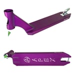 Apex Pro Stunt-Scooter Deck 580 (49cm) Mauve Astuce City Scooter à Pédales Parc