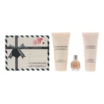 Viktor  Rolf Flowerbomb 3 Piece Gift Set: Eau De Parfum 7ml - Body Lotion 50ml - Body Cream 40ml