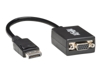 Eaton Tripp Lite Series 6in DisplayPort to VGA Adapter Active Converter DP to VGA M/F 6 - Bildskärmsadapter - DisplayPort (hane) till HD-15 (VGA) (hona) - 15.2 cm - svart