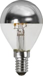 LED E14 Klot Toppförseglad Silver 2700K 320lm 4W(30W)