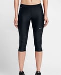 Nike Women’s Power Speed Capri 3/4 Compression Running Tights  (Black) - Small