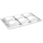 'Holst YH 1160 FA3 Set de présentation Berne en Porcelaine 7 pièces Blanc 39 x 25 x 4,5 cm