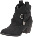 Rocket Dog Femme Satirele-001 Botte de Western, Noir, 37 EU