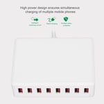 2.4A 50W 8 Ports USB Charger Portable USB Desktop Charging Station For Phone SG5