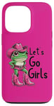 iPhone 13 Pro Let's Go Girls Western Cowgirl Tees, Cool Bachelorette Party Case