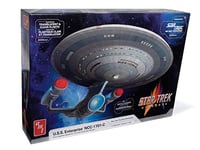 AMT AMT1332M/12 1:1400 Star Trek USS Enterprise NCC 1701 C Model Kit, Multi-Colour