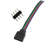 Prescot Prescot Rgb 4-Polig Kontakt För Styrenhet Svart Plug-Rgb-4Pin-Cz