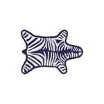 Zebra Badematte, Navy