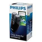 Philips Men�s Electric Travel Shaver PQ206/18 Twin Rotary Heads Cordless Battery