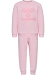 Hummel Arine joggedress til barn - pink-a-boo