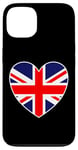 iPhone 13 I Heart United Kingdom - Fun English, Scottish, Welsh, Irish Case