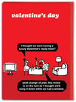 Modern Toss Valentines Cards Funny RUDE Hilarious Humour Cheeky Cartoon Comedy