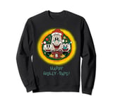 "HAPPY HOLLY-DAYS!" The Cuphead Show! Holiday Merch Sweatshirt