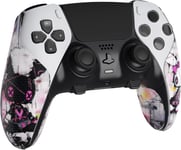 Sticker Grip Manette Pour Ps5 Edge Controller,Sticker Skin Protection Pour Ps5 Manette,Autocollants Accessoire Antidérapante Souple Pu Absorbant La Sueur Pour Ps5 Edge-Lapin Punk Mignon