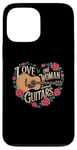 iPhone 13 Pro Max Love One Woman And Several Guitars Acoustic Guitar Guitarist Case