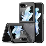 COQUE AIMO TRANSPARENTE POUR SAMSUNG GALAXY ZFLIP 5 5G NOIR