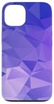 Coque pour iPhone 13 Simple Abstrait Bleu Abstrait Triangle