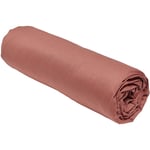 Today - Drap housse 100% coton 90x190 bonnet 23 cm essential Terracotta