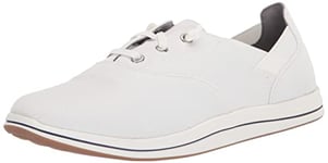 Clarks Femme Breeze Ave Basket, Blanc/Toile, 41 EU