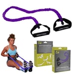 Urban Fitness Training Gym Fitness Safety Resistance Tube (Light (Purple))