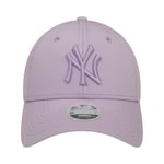 Casquette FEMME New Era 9Forty® coton lilas