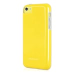 COQUE MACCALY FLEXIBLE POUR APPLE IPHONE 5C JAUNE