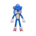 Sonic 3 The Hedgehog le film - Licence Officielle Sega- Figurine Articulée Sonic - 12,7 Cm - Jouet Enfant - Pour Les Fans De Tous Âges - Figurine à Collectioner - Détails Réalistes - Pour 3 Ans et +