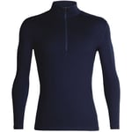 ICEBREAKER 260 Tech Ls Half Zip Bleu XL 2025 - *prix inclut le code EXTRA20