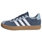 adidas VL Court 3.0 Kids Basket, Preloved Ink/Cloud White/Wonder Blue, 30.5 EU